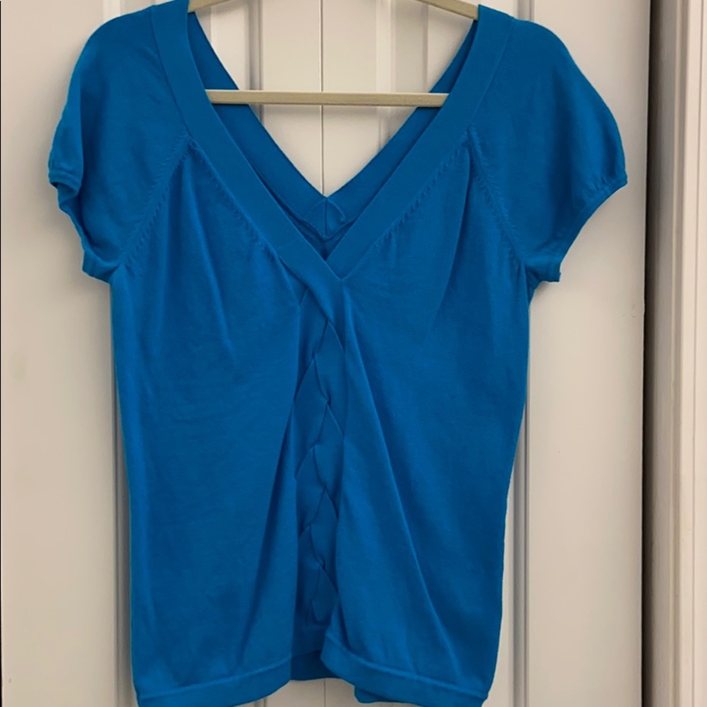 Banana Republic blue blouse